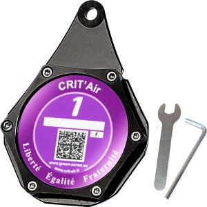 Porte vignette Contrôle technique | Crit'Air